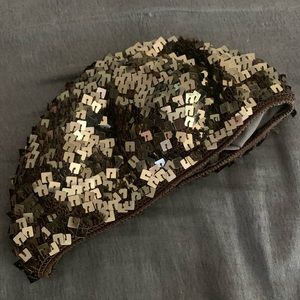 Sequined beret